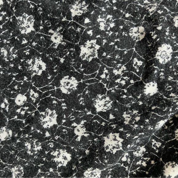 Garage Black Floral Shorts, Size S - Picture 3 of 4